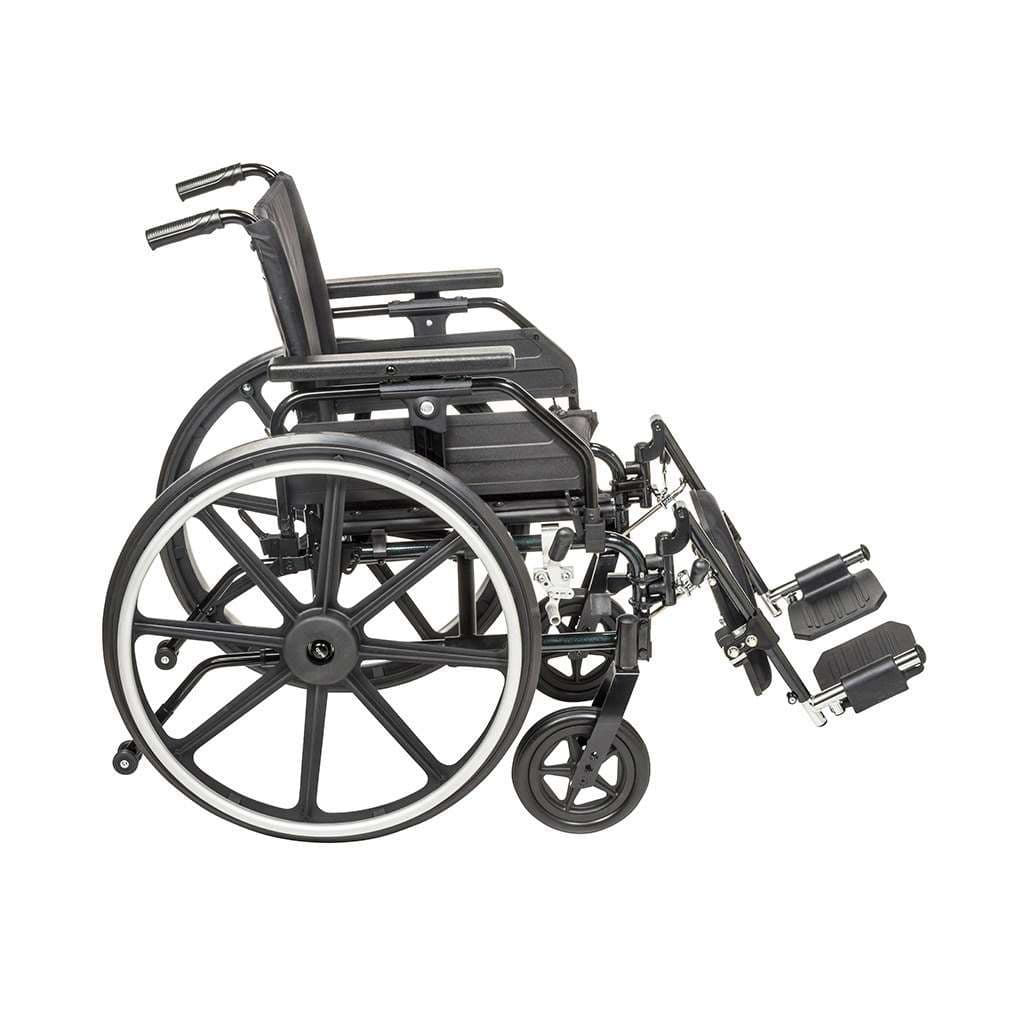 Drive Medical Viper Plus GT Wheelchair with universal armrests - Image 4
