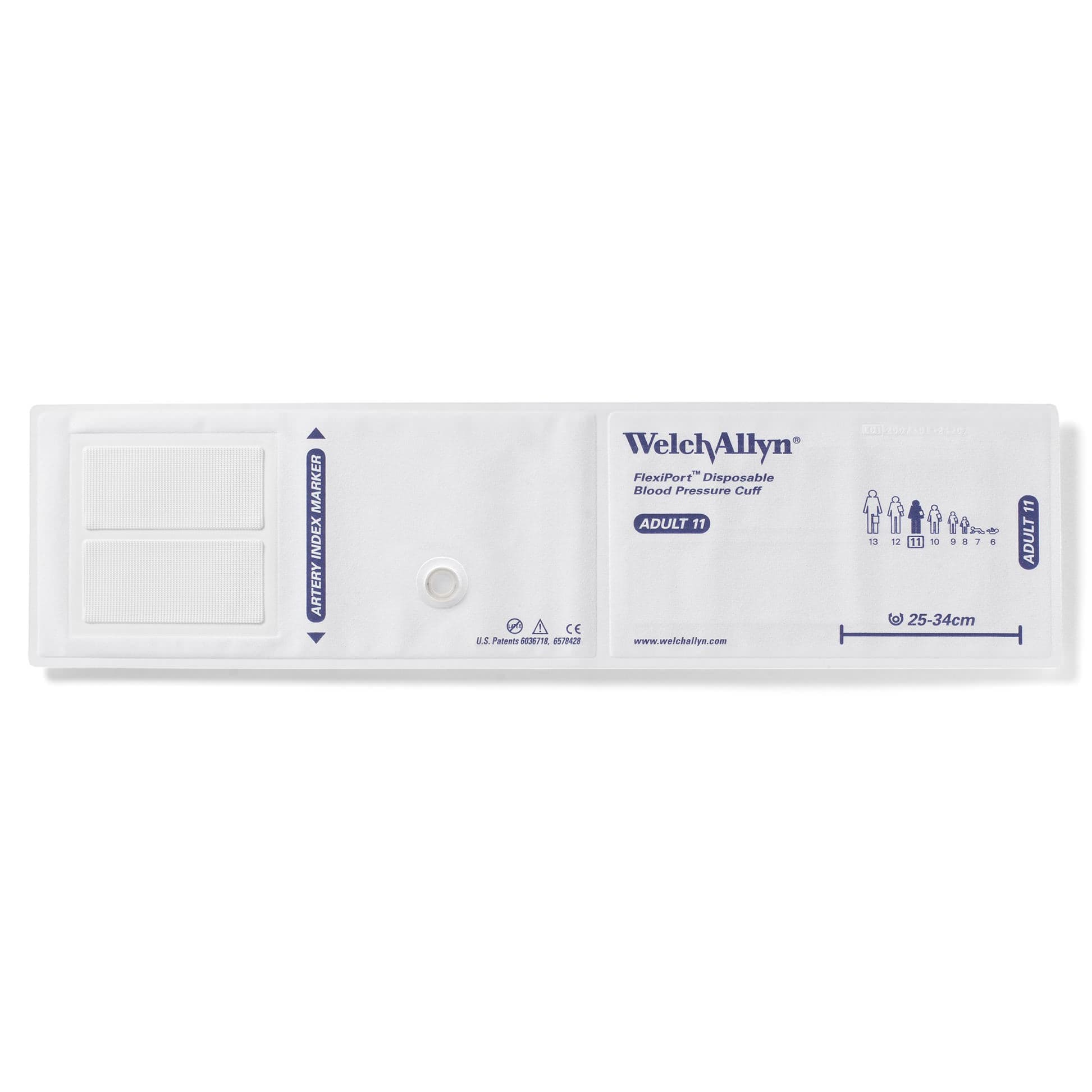FlexiPort Single Patient Use Blood Pressure Cuff Cloth Fabric - Image 1