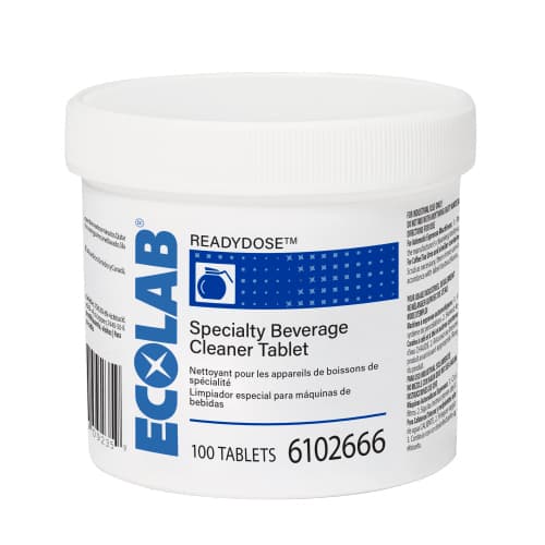 Ecolab ReadyDose Specialty Beverage Cleaner Tablet - Case of 100 - Image 1