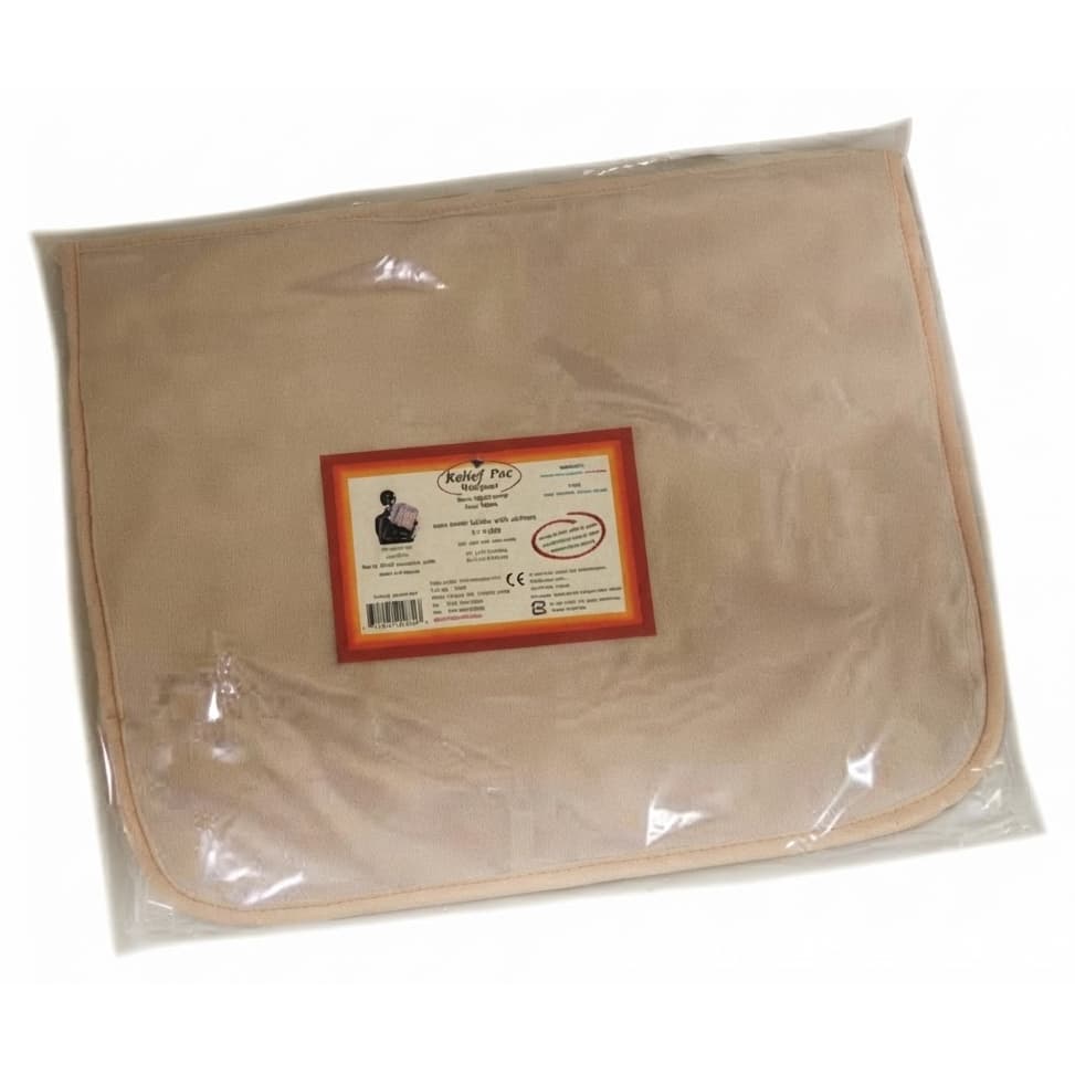 ReliefPak HotSpot Moist Heatpack Cover, Foam Filled Terry Cover, Standard with Pocket, 20 x 24 Inch - Case of 12 - Image 1