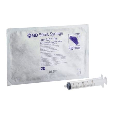 BD Luer-Lok Pharmacy Tray, 50 mL - Image 1