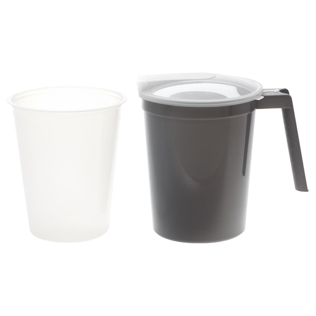 Medline Shrink-Wrapped Water Pitcher Kit with Inner Plastic Liner - Case of 40 - Image 1