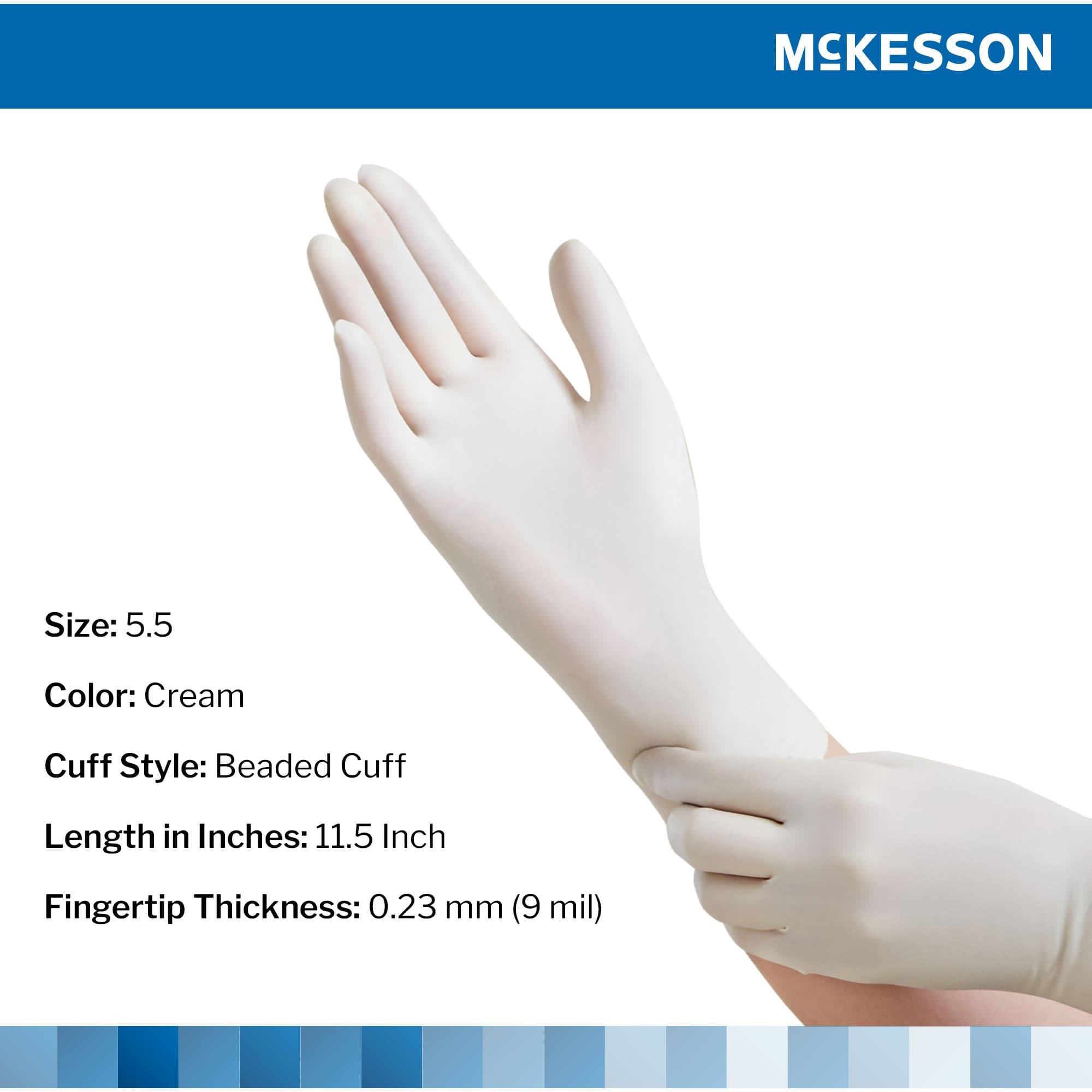 McKesson Perry Latex Surgical Gloves - Image 2