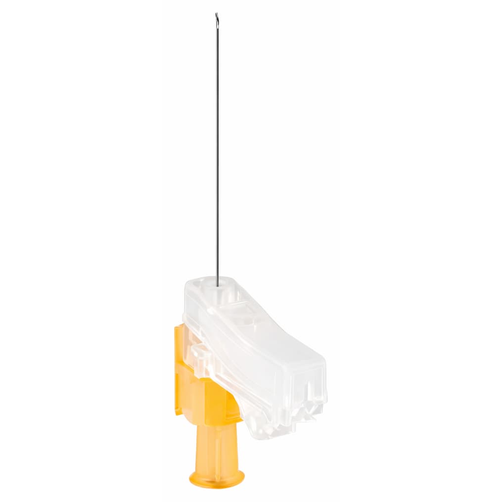 Magellan Hypodermic Safety Needle, 25 Gauge x 1.5 Inch - Box of 50 - Image 1