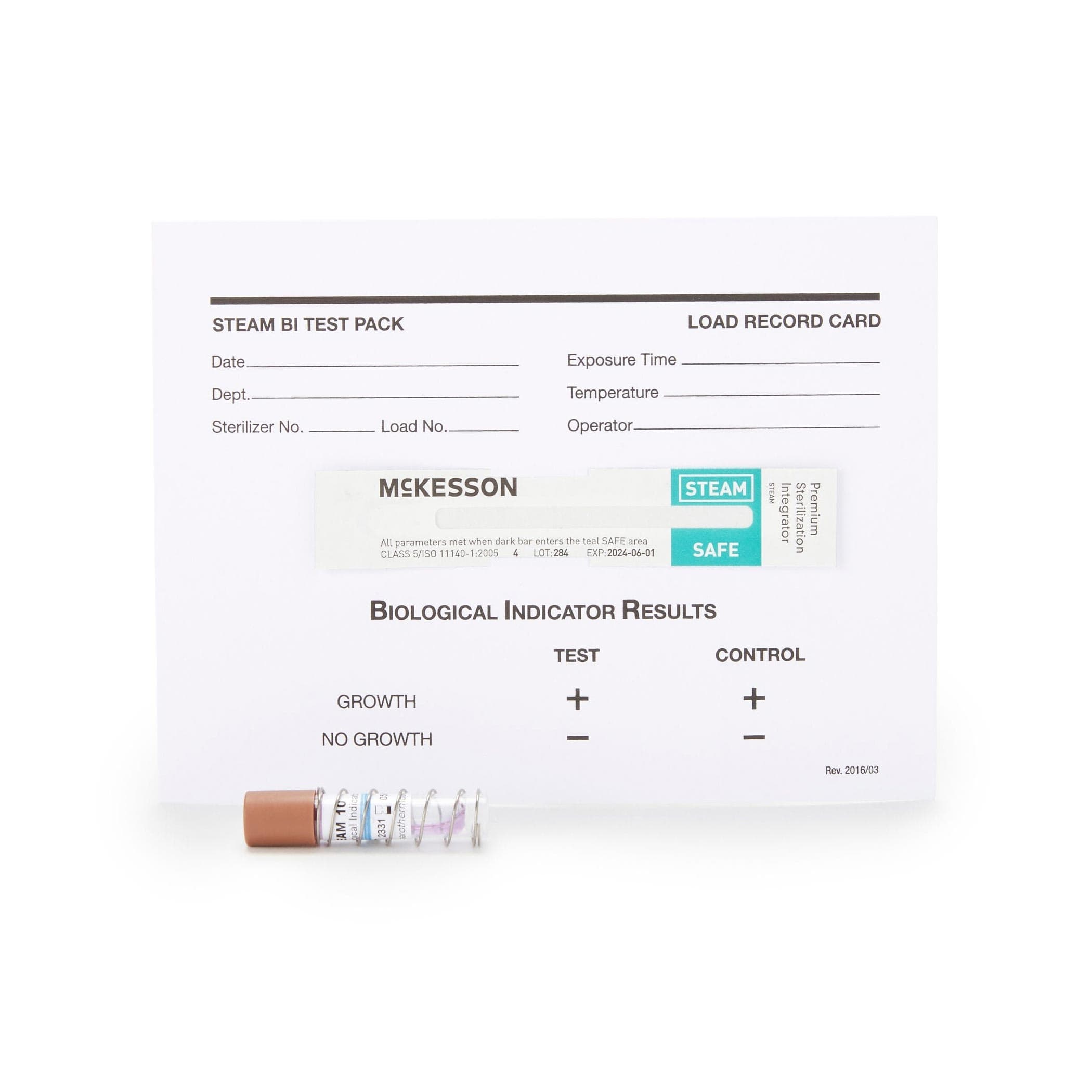 McKesson Sterilization Biological Indicator Pack - Case of 25 - Image 2