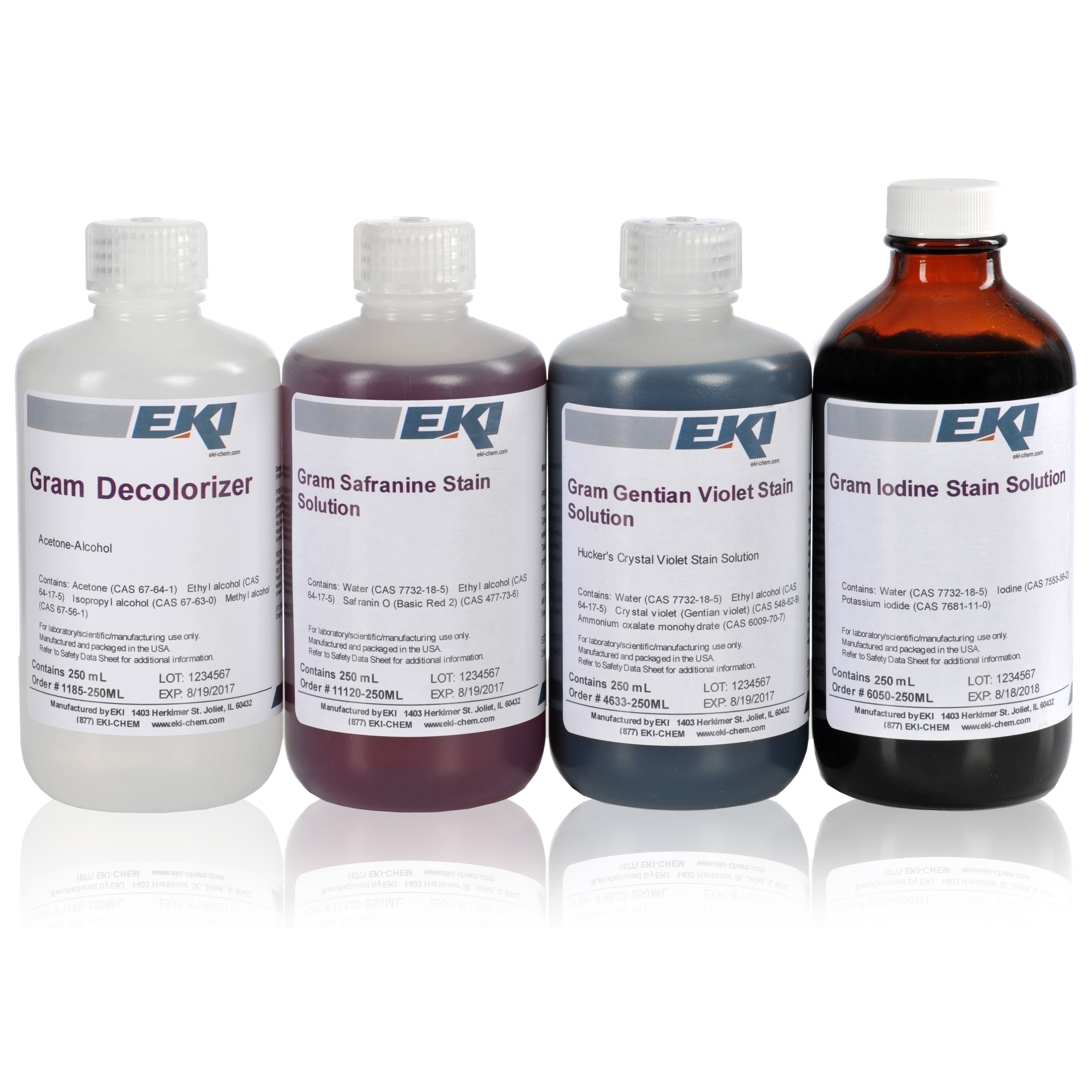 Gram Stain Set, 250 ml - Case of 4 - Image 1