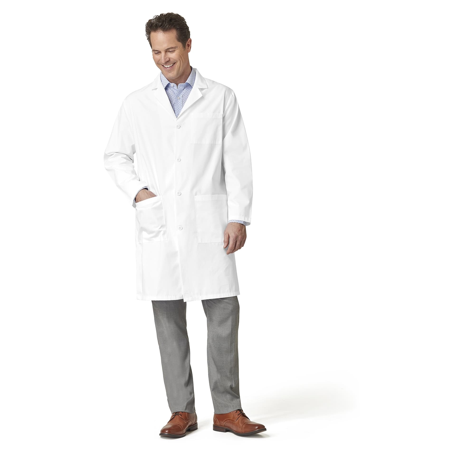 Fashion Seal Uniforms Lab Coat, White, Unisex, Medium - Image 1