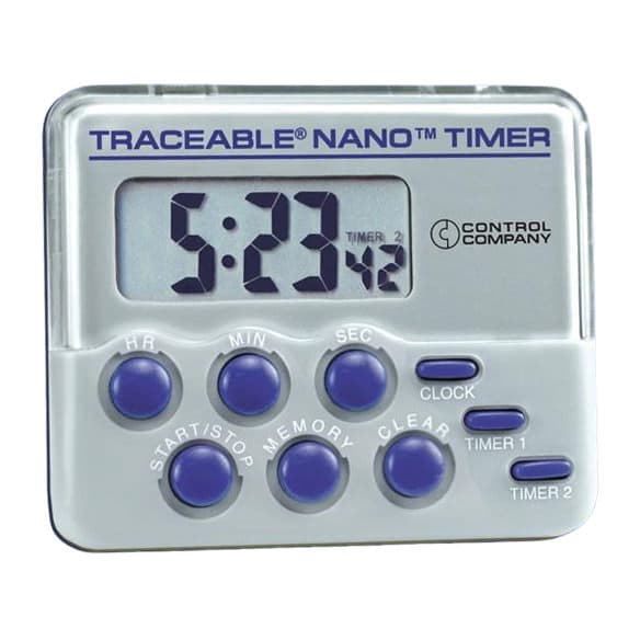 Traceable Nano Digital Timer