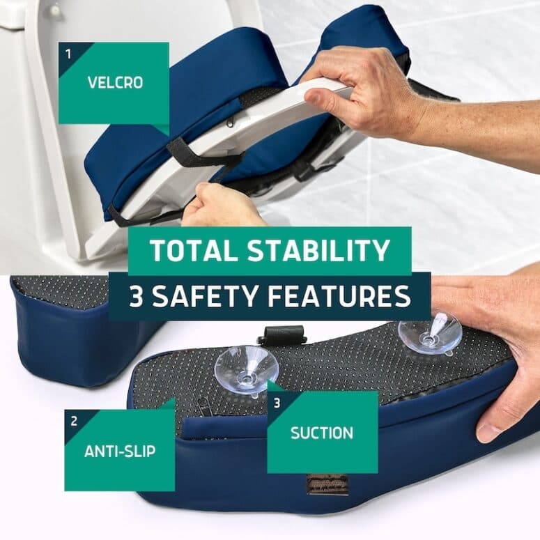 Lunderg Raised Toilet Seat Cushion - Image 2