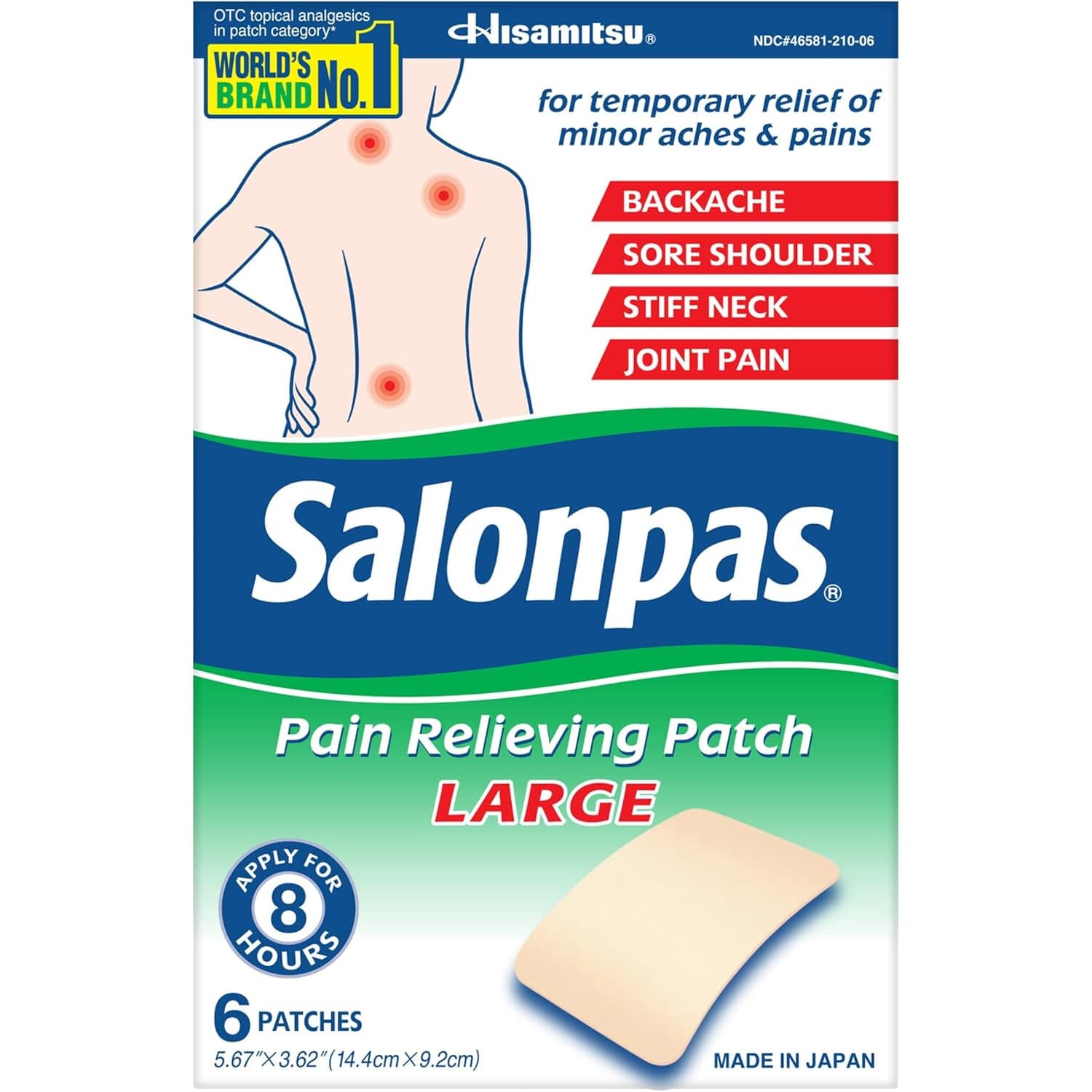 Salonpas Pain Relieving Patch