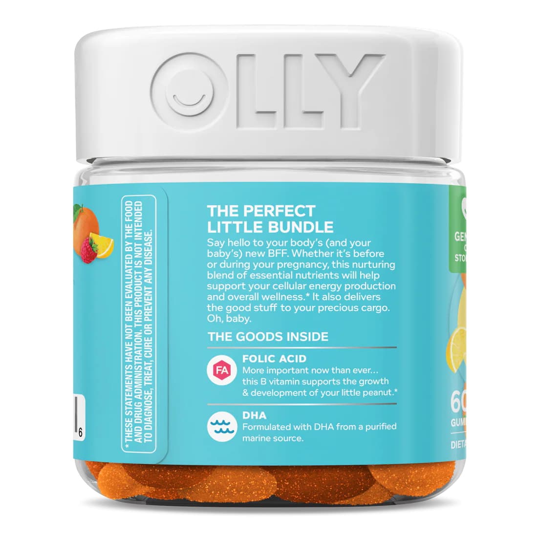 OLLY Essential Prenatal Folic Acid + DHA Vitamin Supplement for Mommy & Baby - Image 4