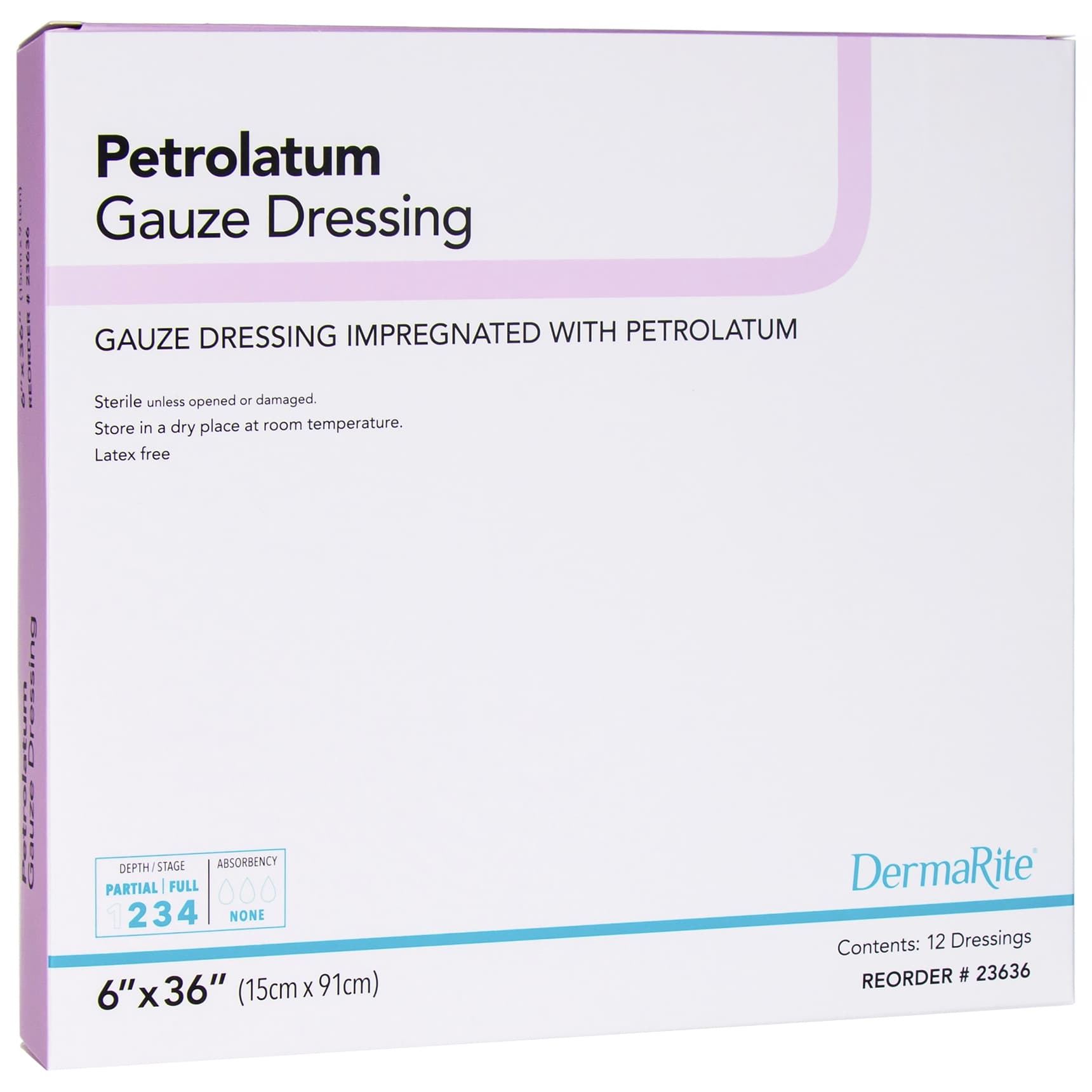 DermaRite Petrolatum Gauze Dressing - Image 2