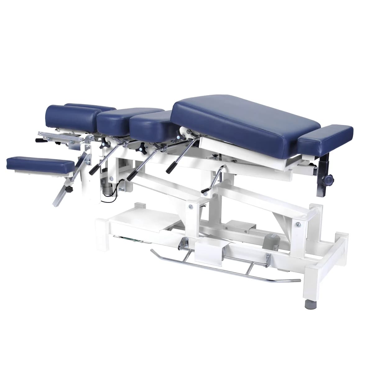 Everyway4all CA130 CHROMA 8-Section Chiropractic Table with 2-side Elevating Bars