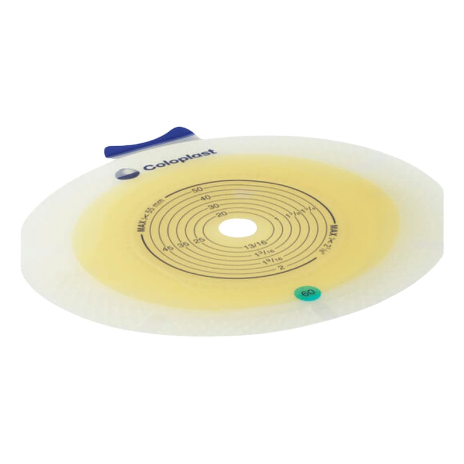SenSura Click Cut-to-fit Flat Barrier, 3/8"-1-3/4" Stoma - Each - Image 1