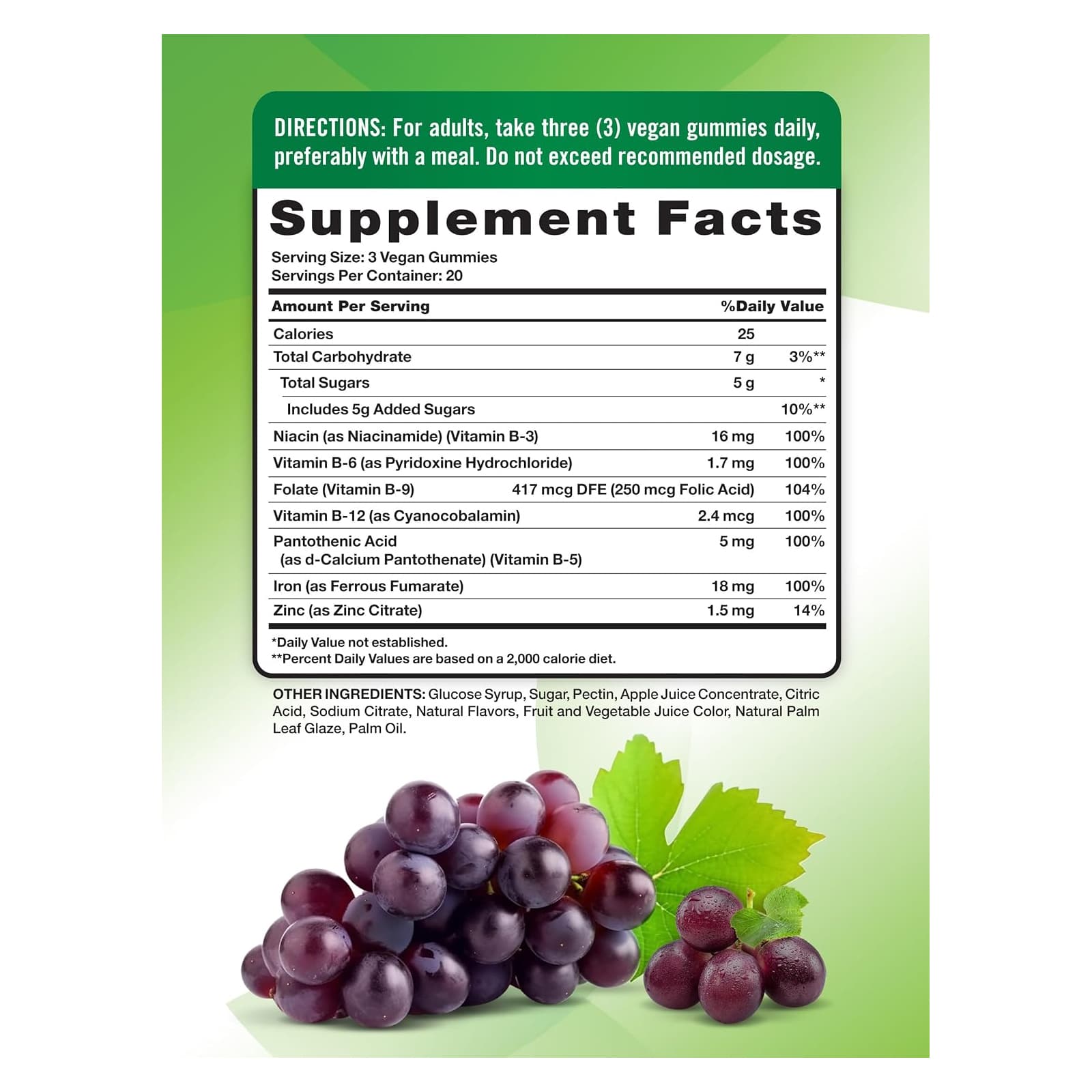 Nature's Truth Iron Gummies - Image 2