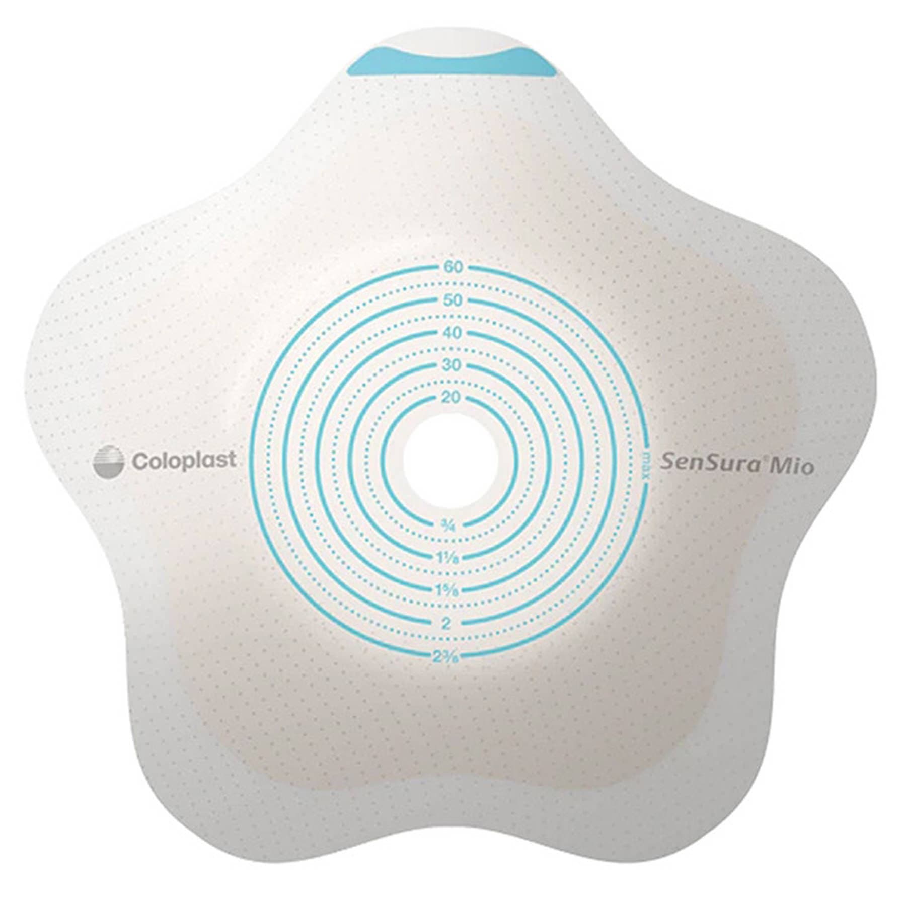SenSura Mio Click Pre-cut Convex Flip Barrier, 50 mm - Box of 5 - Image 1