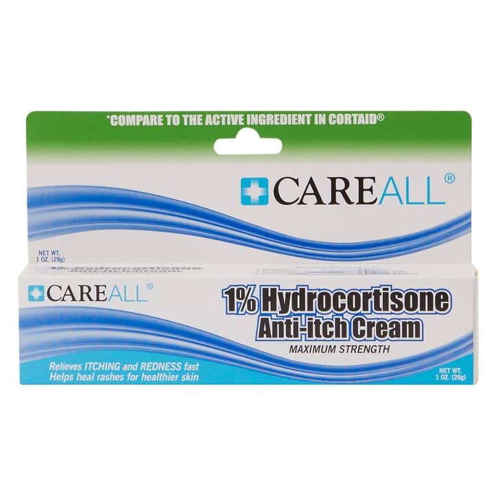 CareAll Hydrocortisone Cream Itch Relief, 1 oz. Tube - Each - Image 3