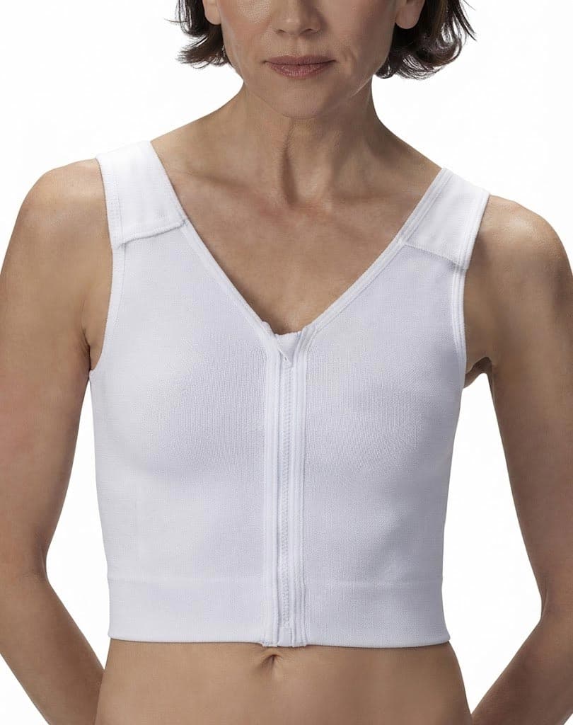 Jobst Surgical Vest without Cups, White, Size 4 - Image 1