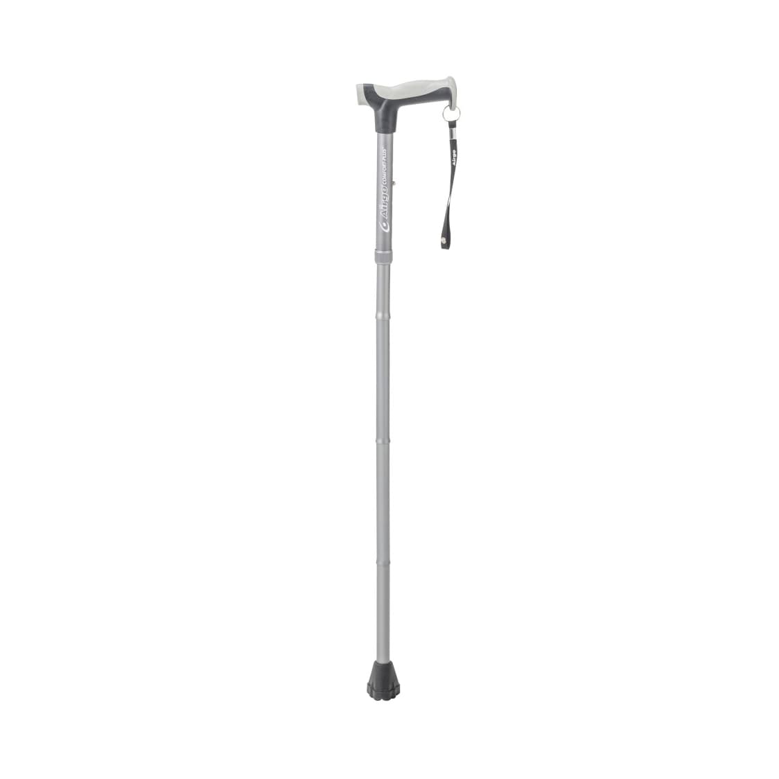 Drive Airgo Comfort-Plus Folding Cane, Charcoal - Case of 6 - Image 1