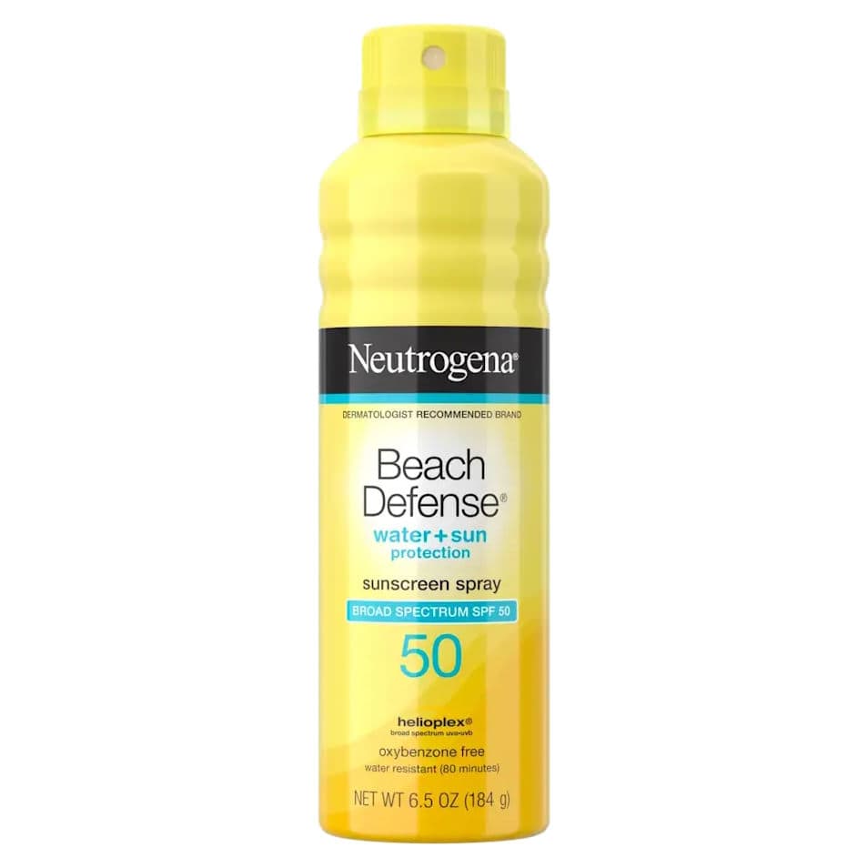 Neutrogena Beach Defense Sunscreen Spray, SPF 50, 6.5 oz - Case of 12 - Image 1