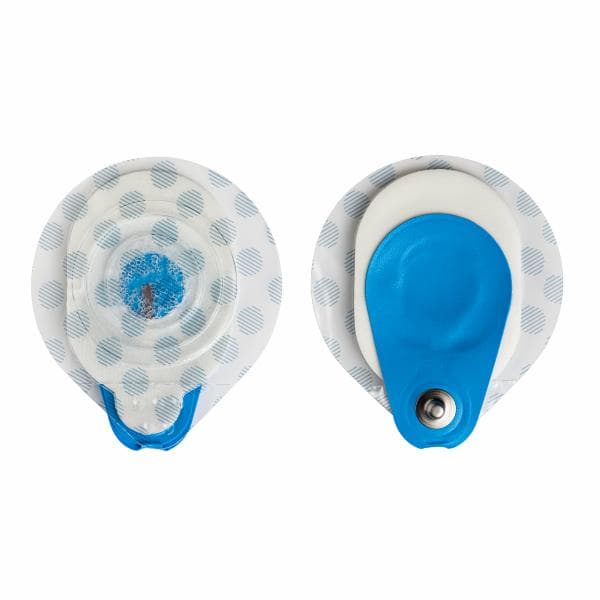 Ambu ECG Stress Testing Electrode Foam Backing 1-3/10 x 1-4/5 Inch Wet Gel Round - Box of 500
