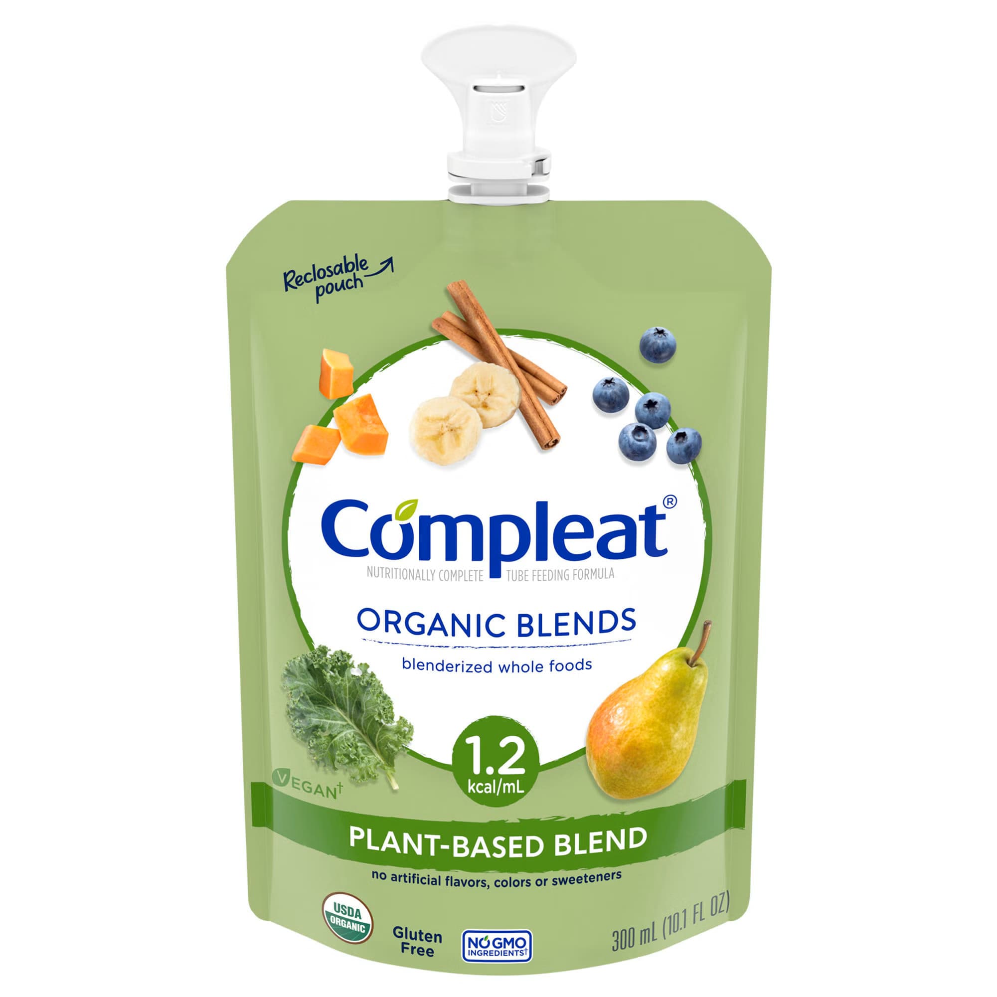 Compleat Organic Blends Plant-Based Blend Tube Feeding Formula, 10.1 oz. - Each - Image 1