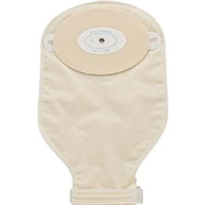 Nu hope Trim to Fit Standard Drainable Pouch, Non-Convex, Clamp Closure, Transparent - Box of 10 - Image 1