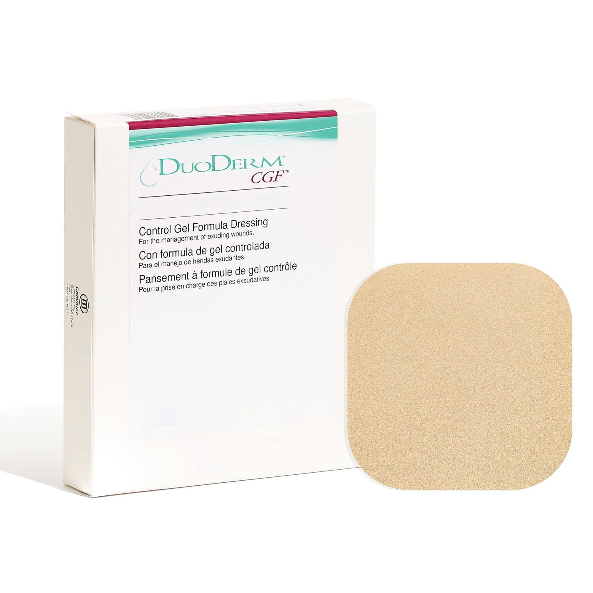 DuoDERM CGF Sterile Hydrocolloid Wound Dressing, 6" x 8" - Each - Image 1