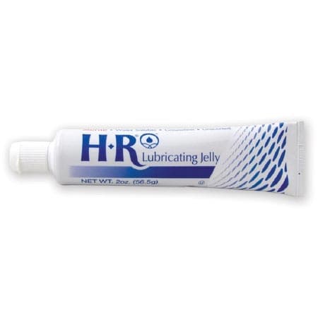 HR Fragrance Free Lubricating Jelly, 2 oz - Case of 96 - Image 1