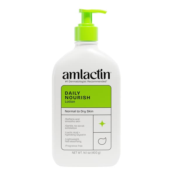 Amlactin Daily 12 % Hand and Body Exfoliating & Hydrating Lotion, 14.1 oz - Each - Image 1