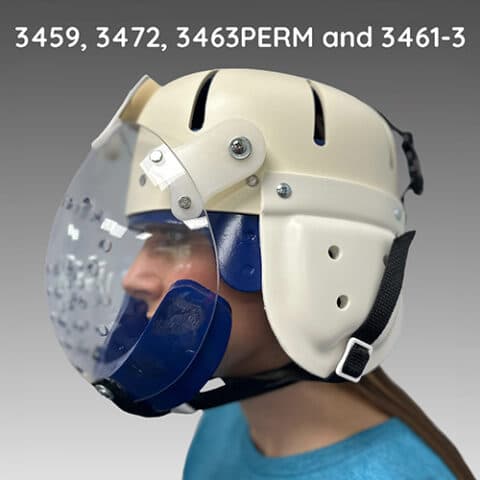 Danmar Hard Shell Helmet with Faceguard - Image 11