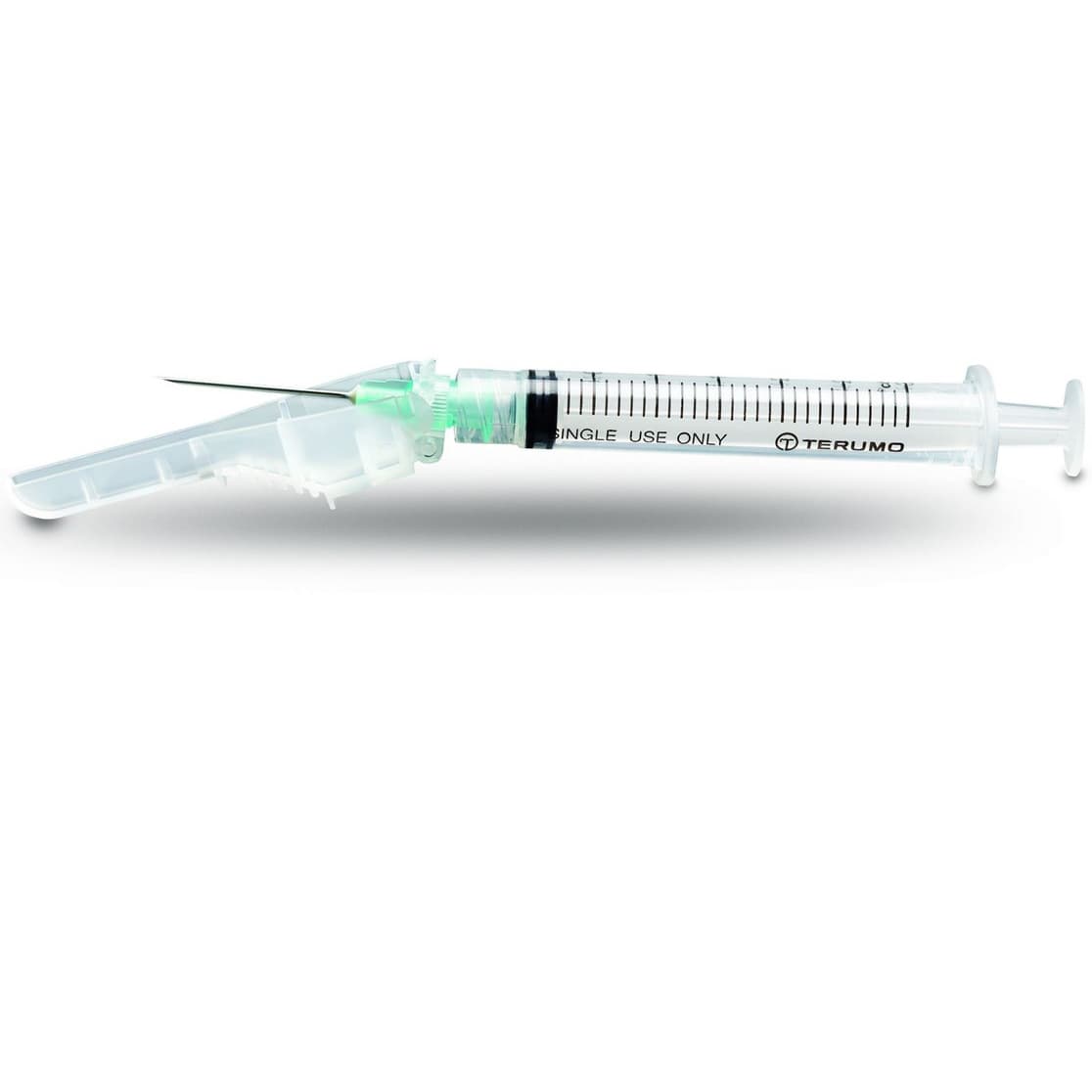 Terumo Surguard3 Syringe with Safety Needles Needle 3cc, 22G x 1-1/2" - Case of 400 - Image 1