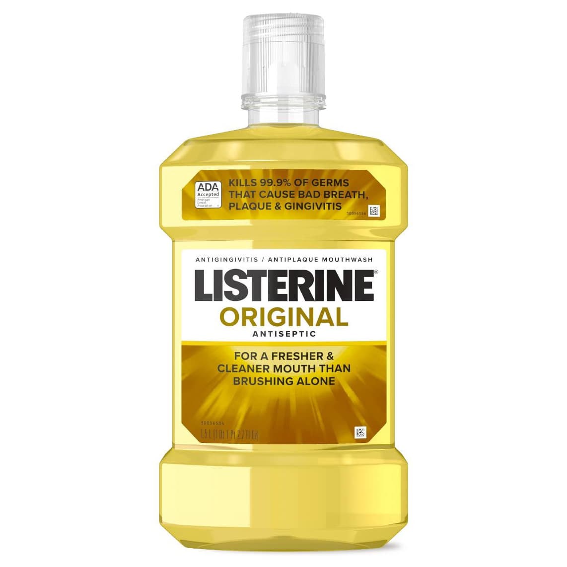 Listerine Original Antiseptic Mouthwash, 1 L - Image 3