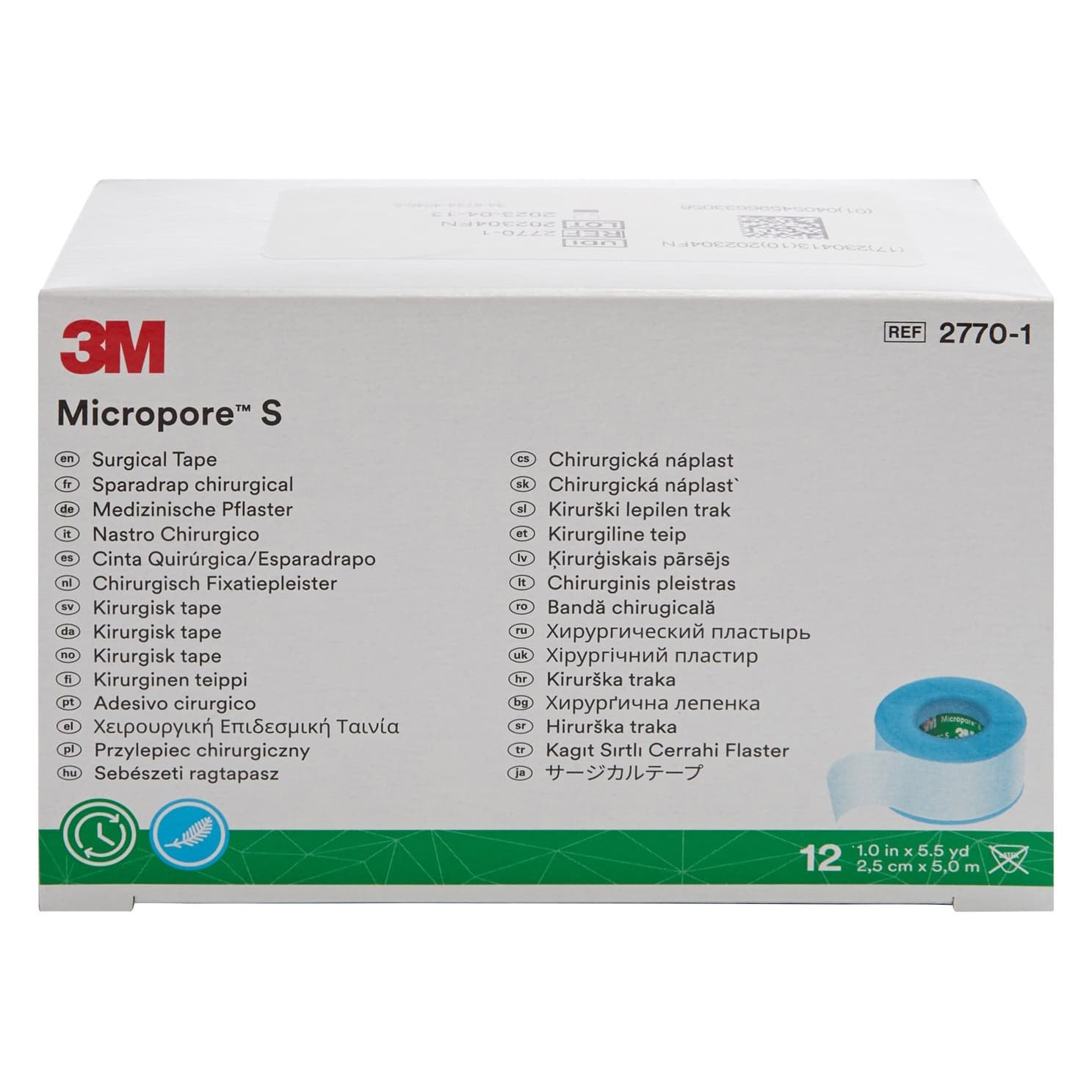 3M Micropore S Kind Medical Tape - Image 2