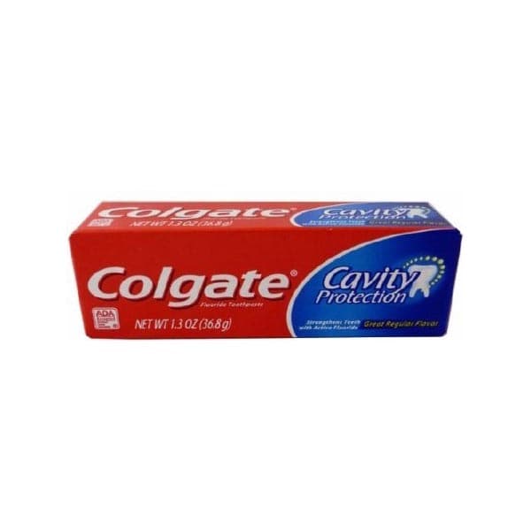 Colgate Cavity Protection Toothpaste Tube, 1 oz - Case of 24 - Image 1