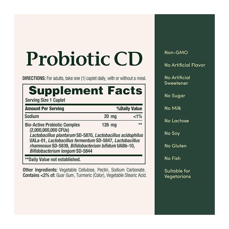 Nature's Bounty Bounty Probiotic 10, Ultra Strength Capsules, 30 Count - Each - Image 2