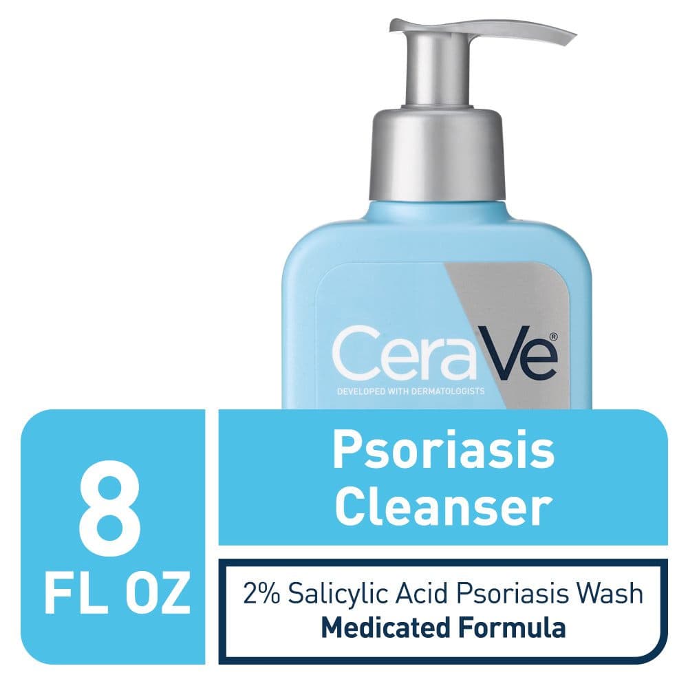CeraVe Cleanser for Psoriasis Treatment, 8 oz - Each - Image 2