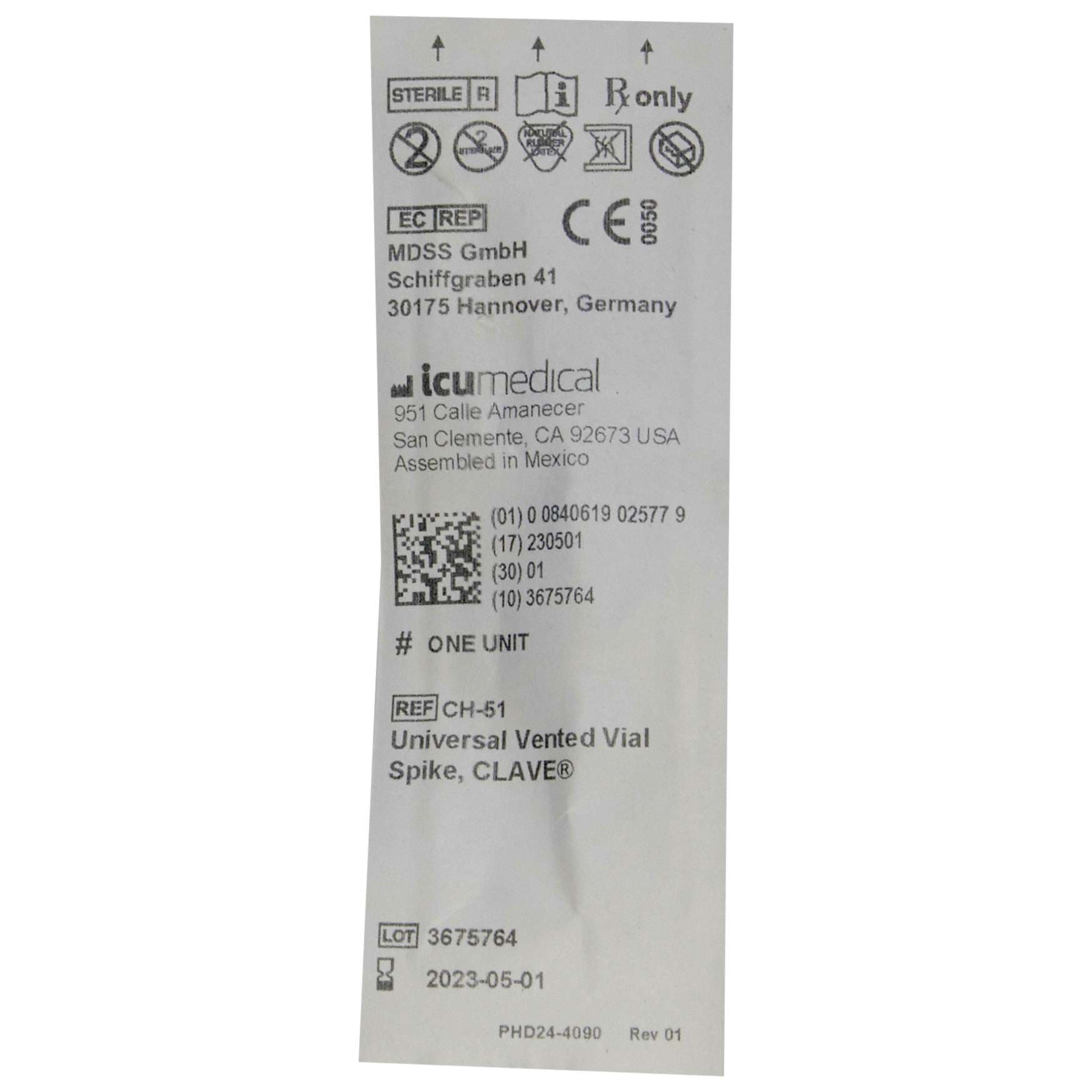 ICU Medical Vial Adapter - Image 2