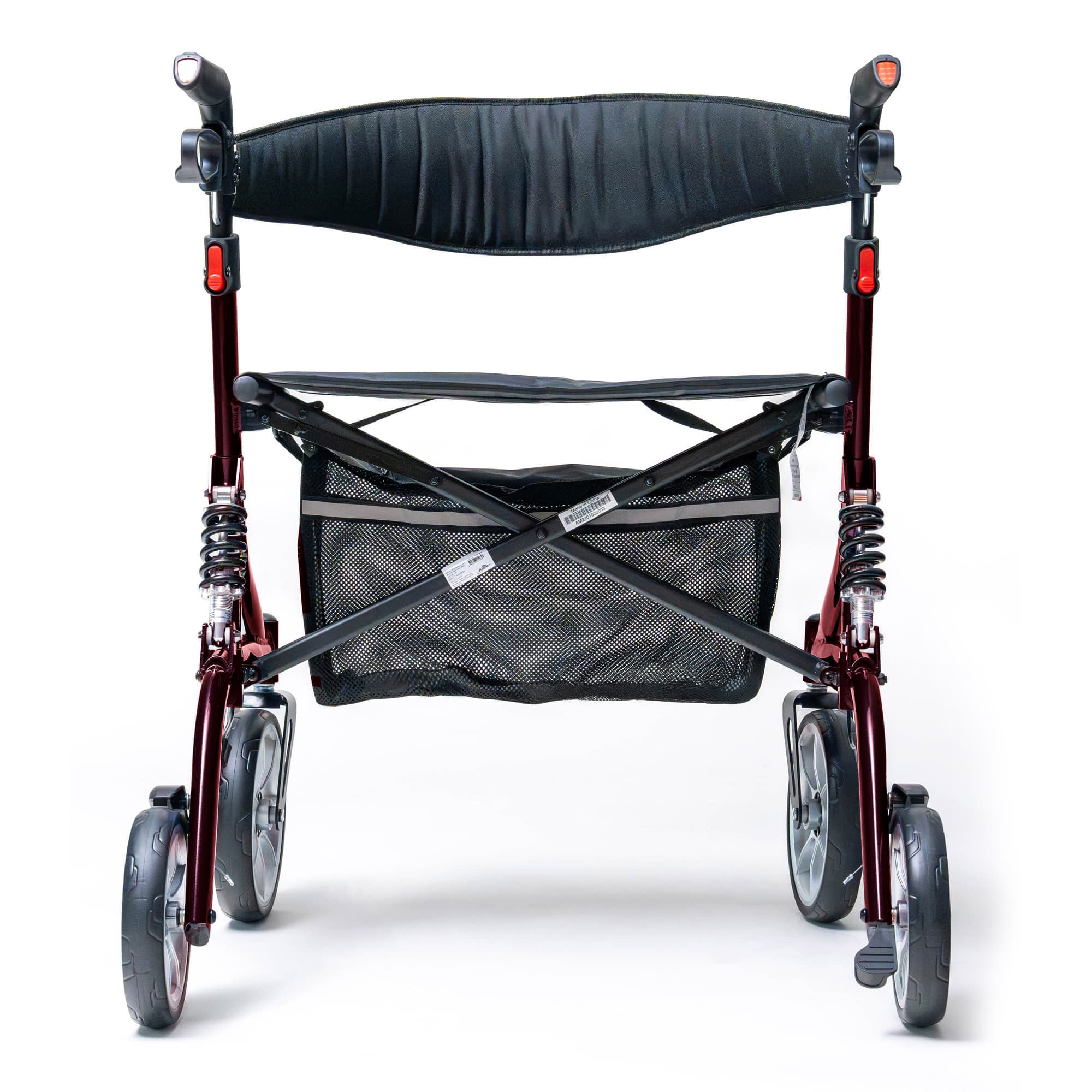 ProBasics Ascent XR Euro-Style Rollator, BrandyWine - Image 4
