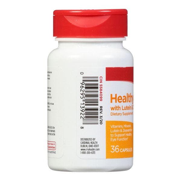 Leader Lutein & Zeaxanthin Healthy Eyes Capsules - Bottle of 36 - Image 3