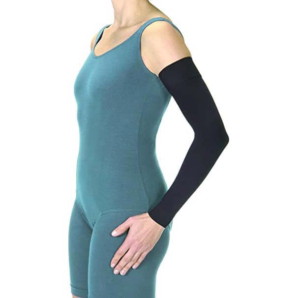 Jobst Bella Lite Armsleeve Without Silicone Band, Large-Long, 20-30 mmHg, Black - Each - Image 1