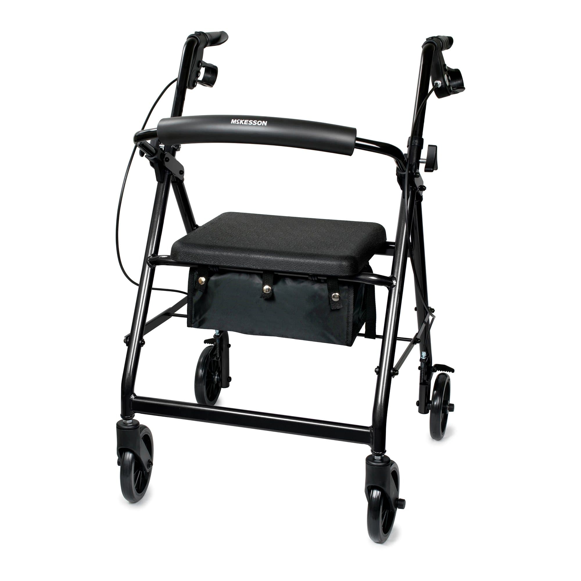 McKesson Aluminum Frame 4 Wheel Rollator