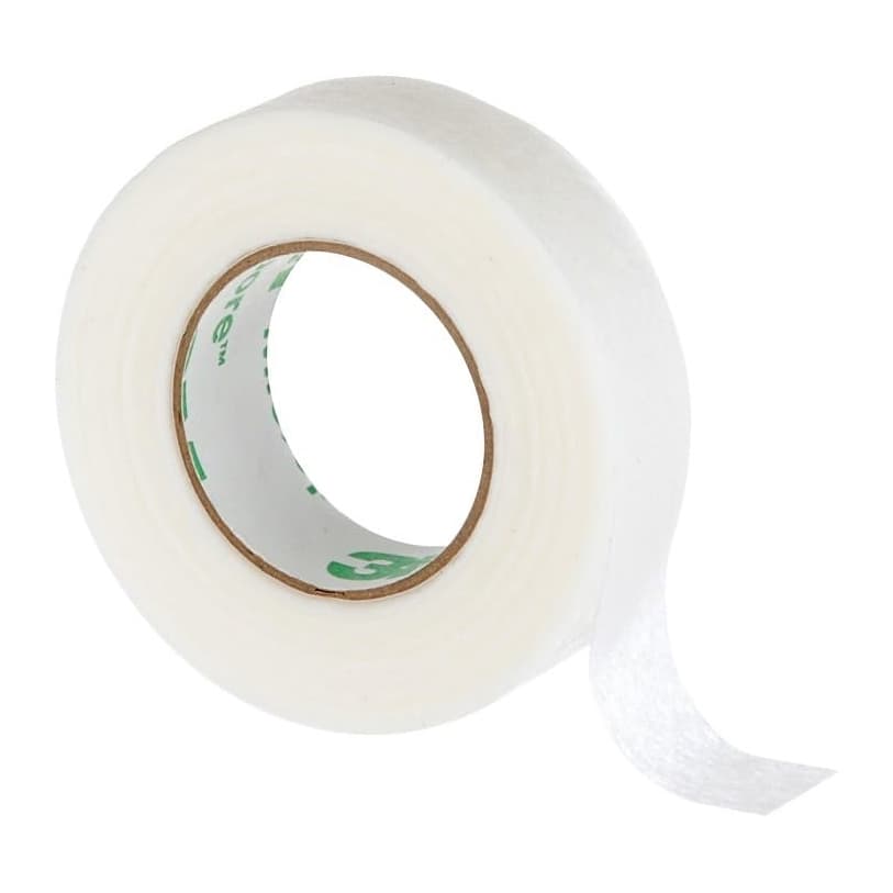 3M Micropore Waterproof Skin Friendly Surgical Tape, 0.5 Inch x 10 Yards, White - Image 1