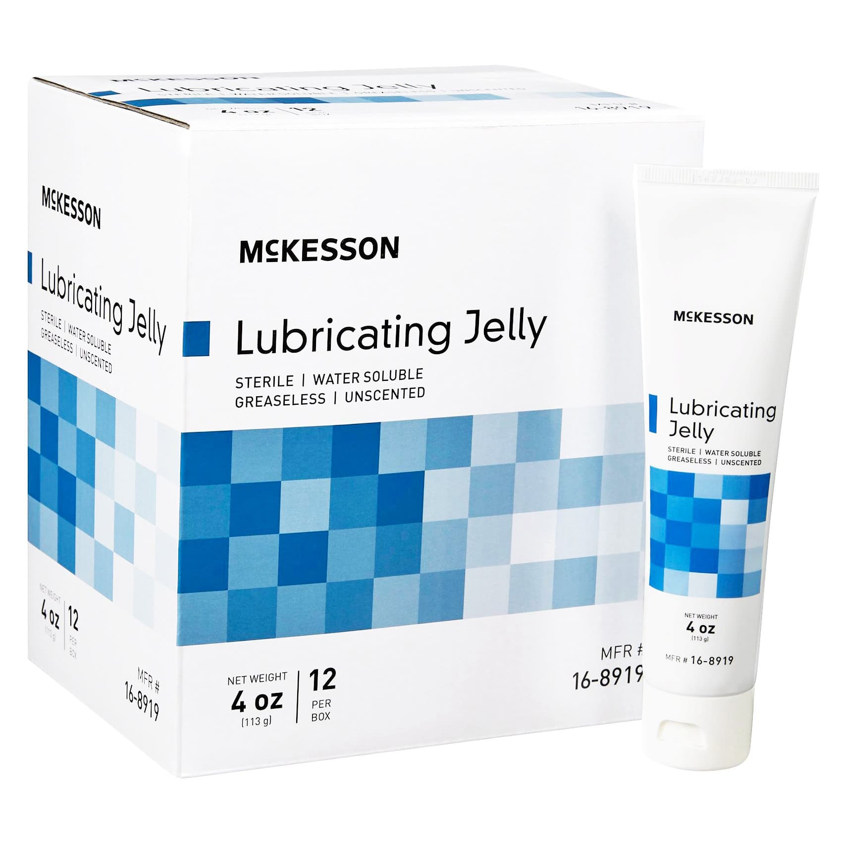 McKesson Lubricating Jelly, 4 oz, Tube - Each - Image 1