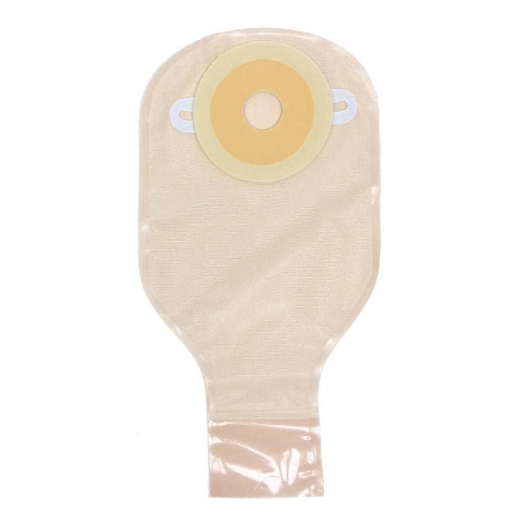 Nu hope adult drainable Pouch, round opening, Deep Convex, 5/8 Inch - Box of 10 - Image 1