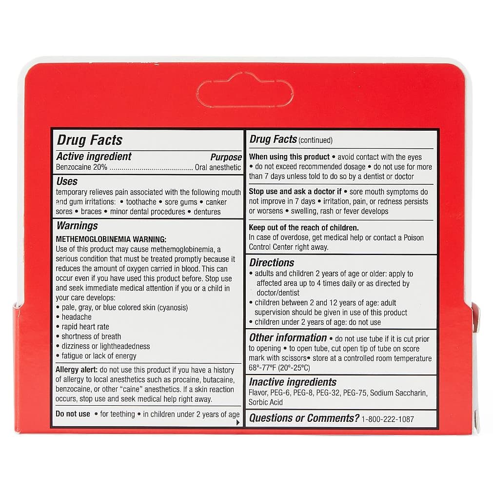 Dr. Sheffield's Fast Toothache Pain Reliever Gel, 0.33 oz - Each - Image 7