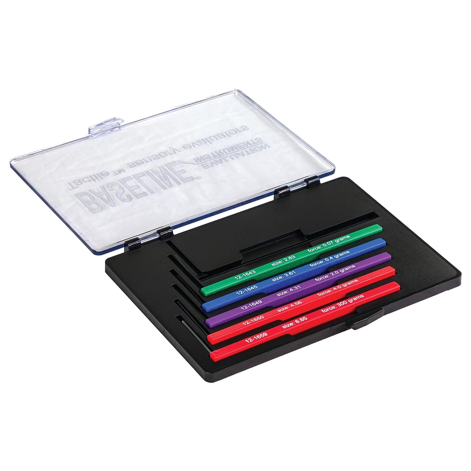 Baseline Tactile Monofilament Evaluator, Hand 5 piece Set - Image 1