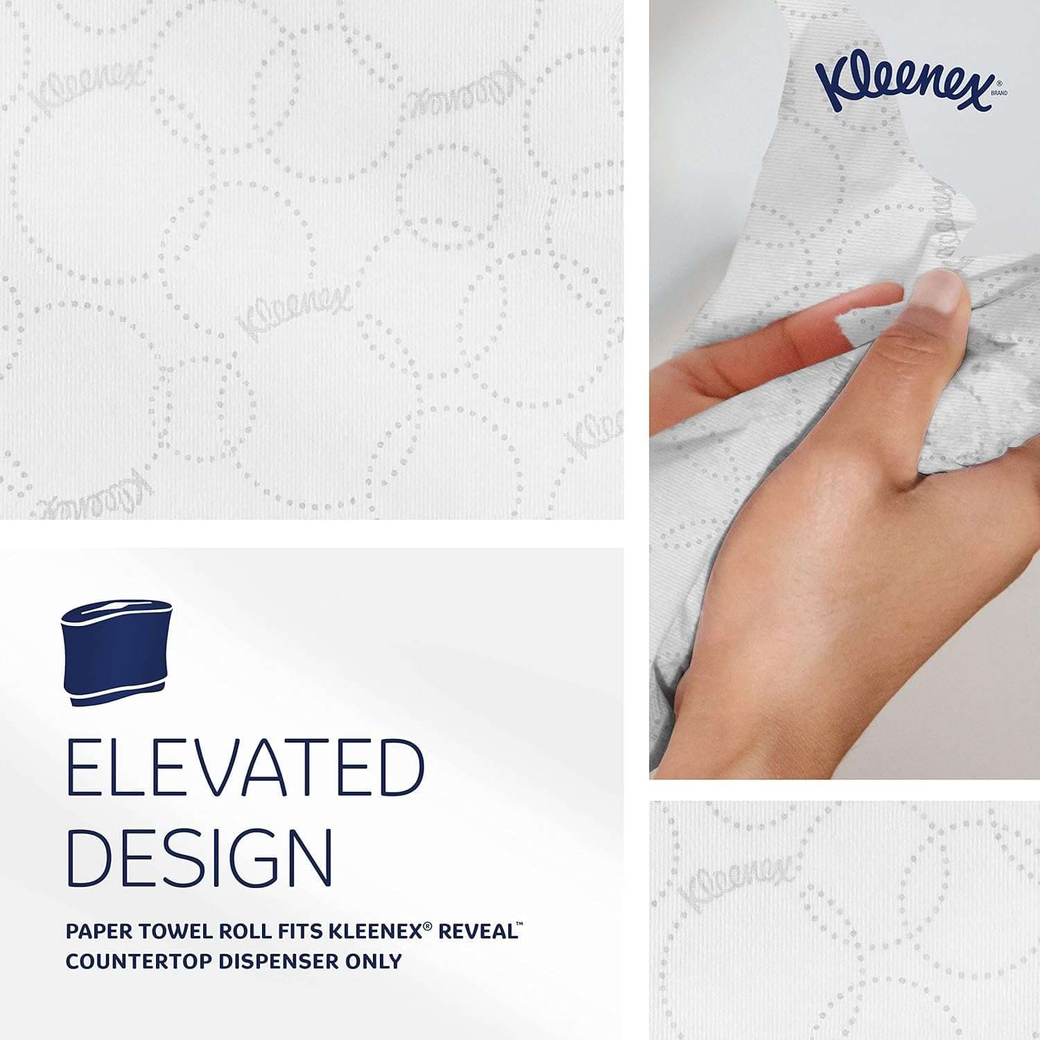 Kleenex Ultra Multi-Fold Hand Towels For Kleenex Reveal Countertop System Dispenser, White - Image 4