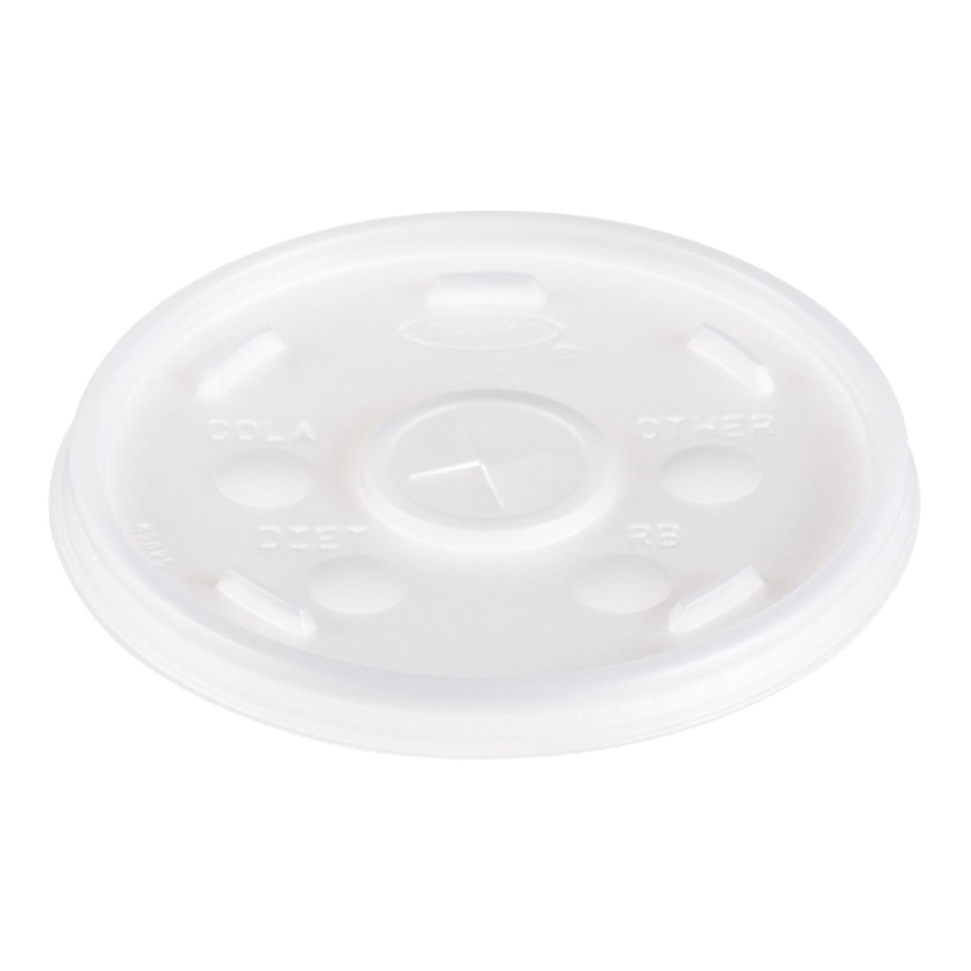 Dart 16/20 oz Translucent Disposable Drinking Cup Lid - Image 1