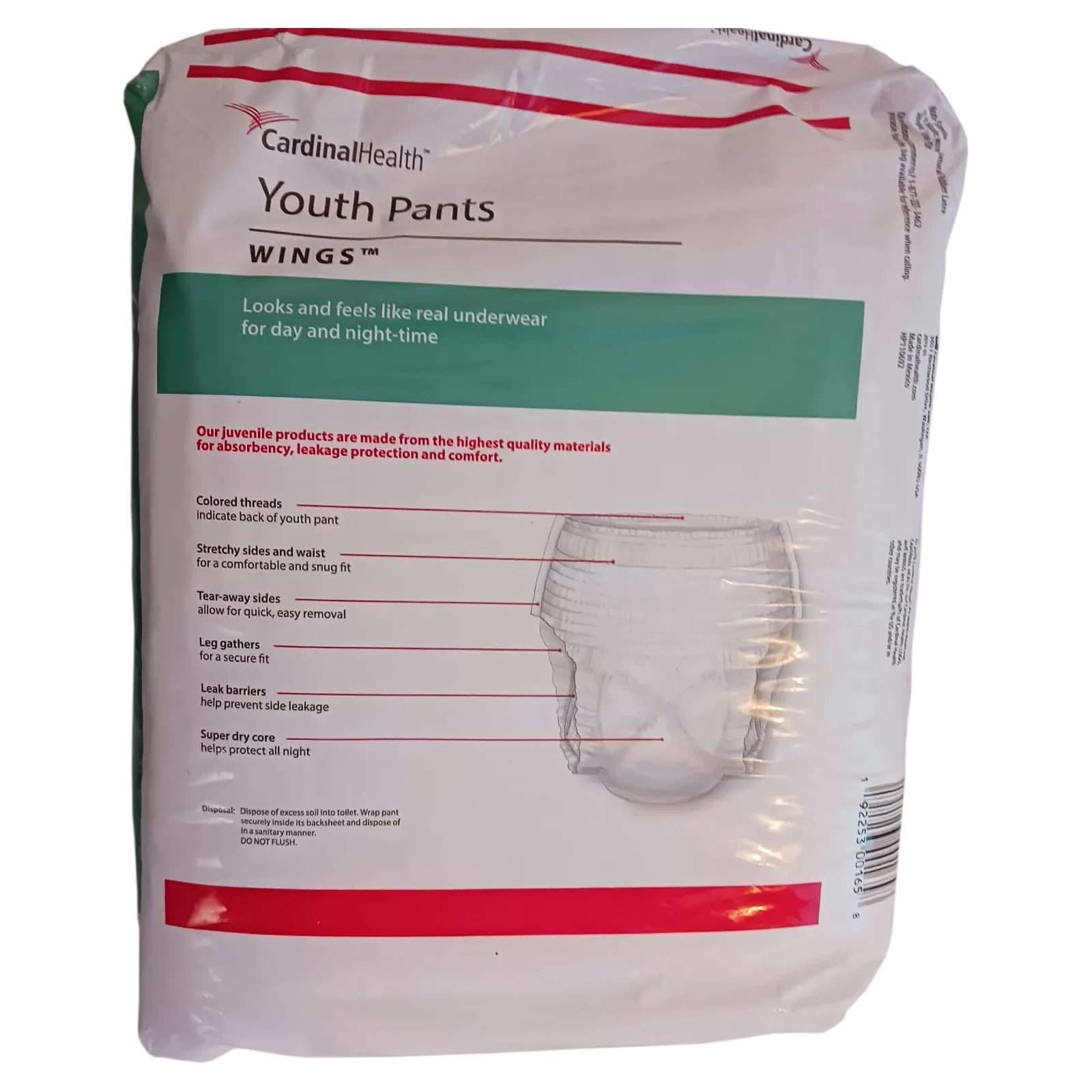 Cardinal Health Wings Youth Pants - Image 2